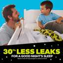 Ninjamas Boys Bedwetting Nighttime Underwear, Size S/M (38-70 lbs), 44 Count, Overnight Protection, Ultra Absorbent, Hypoallergenic