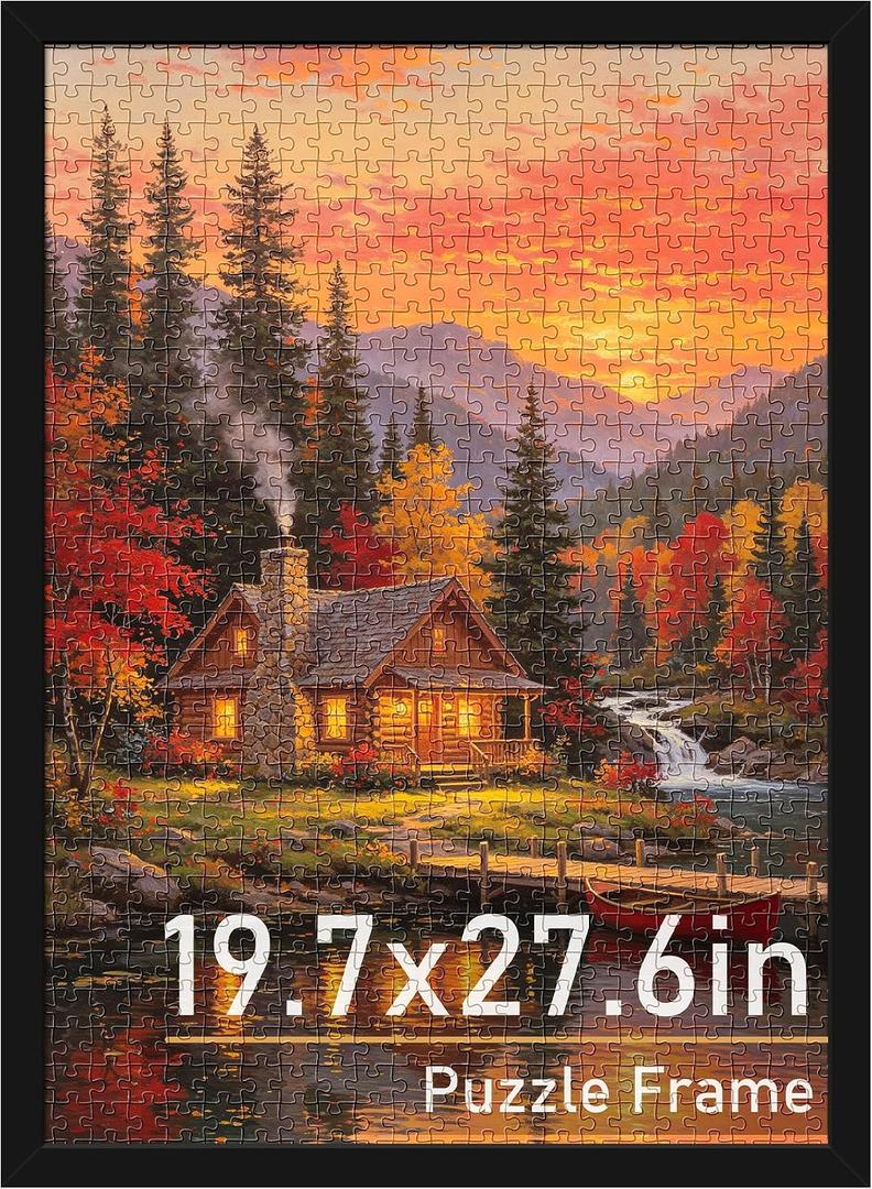 19.7x27.6 Puzzle Frame, 50x70cm frame for puzzle frames 1000 pieces