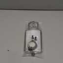 8 9 10 11 12 inch Lamp Shade Harp Holder, ALUCSET Adjustable Lamp Harp Kit, Fit Both Standard Lamp Rod and E14 E26 E27 Light Base UNO Fitter Adapter Converter Finial Set, Lampshade Bracket (Bronze)