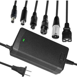 54.6V 2A Charger(6 Plugs) Universal for 13S 48V Li-ion BatteryElectric Bicycle Scooter ebike Battery Charger