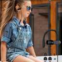 3.5mm Headphone Over-Ear Hook Wired Earbuds for Moto G Power Pure Play/Chromebook Laptop Back to School Supply PC Headset Noise Canceling in-Ear Jack Earphone for iPad/Samsung A15 A14 A13 A12 A42 A03s