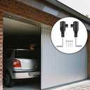 2pcs Garage Door Sensors,GSTB-R Safety Sensors Compatible with Ge-nie/Over-Head Garage Door Opener Made After 1993, Item Includes Two Sensors (Receiving&Sending)