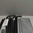 PHYEX Elevated Dog Bed for Large Dogs, Raised Dog Bed with Breathable Mesh, Non Slip, Easy to Clean, 50.5 Inches, Grey