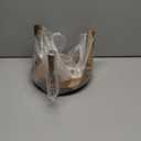 TableCraft12654 Acacia Wood Stand for Glass Beverage Dispensers, Beverage Holder, 10" Dia x 8" H, Raises Dispenser 6-3/4", Ideal for Catering & Restaurants