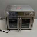 Emeril Lagasse Dual Zone 360 Air Fryer Oven Combo with French Door, 25 QT Extra Large, Cook Two Foods in Different Ways, Up to 60% Faster from Frozen to Finish