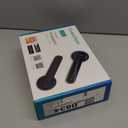 Smart Door Lock with Knob, Keyless Entry Door Locks with Handle, Fingerprint Door Knob for Bedroom/Front Door/Apartment, Generate Passcode Remotely, Black