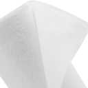 KEILEOHO 16.5 Inch x 10 Yards Iron-On Fusible Fleece Interfacing, White Medium Weight One-Sided Loft Iron On Fusible Fleece, Sewing Interfacing Fabric for Home Sewing and Crafting