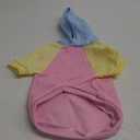 QWINEE Basic Dog Hoodie, Cat Apparel, Dog Shirt, Cat Jacket - Pink, Small to Large