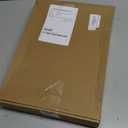 Hand-Woven Rattan Rectangular Serving Tray with Handles for Breakfast, Drinks, Snack for Coffee Table (14.5x10.2x1.4inches)