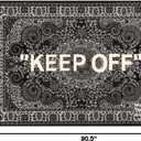 KEEP OFF Rug - Cashew Flower Classic Paisley Cashmere Area Rug - Hypebeast Home Decor Carpet - 5.3 * 7.5ft (160 * 230cm) Living Room/Dining Room/Bedroom - Artistic Premium Floor Mat