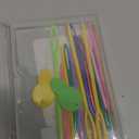 FIVEIZERO 19 Pcs Yarn Needles Set, Assorted Yarn Needles Bent Tapestry Needle Weaving Needle Darning Needles Plastic Needles Large Eye Blunt Knitting Needles for Sewing Crochet 03