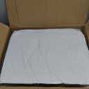 White 100% Cotton Queen Size Quilt Bedding Set, 3 Pieces Modern Style Coin Pattern Bedspread, Soft Bed 100% Cotton Batting Coverlet, All-Season Quilted Comforter Bed Cover, 1 Bedspread, 2 Pillowcases