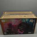 JBL PartyBox Club 120 - Portable Party Speaker with Foldable Handle, Powerful JBL Pro Sound, Futuristic lightshow, Up to 12 Hours of Play time, Splash Proof, Dual Mic & Guitar Inputs (Black)