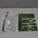 ONWAY Christmas Pillow Cover 12x20 Inch Merry Christmas Gold Green Decorative Throw Pillows Farmhouse Winter Holiday Decor Cushion Case for Sofa Couch Home Decorations