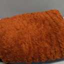 50x70 Inch Rust Throw Blanket - Soft & Fluffy Fleece, Cute & Aesthetic, Perfect for Sofa, Couch, Chair, Bed, Living Room & Bedroom, All-Season Use, Plush & Cozy Decorative Blanket