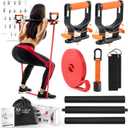 [2025 New] Northdeer Resistance Band with Patented Adjustable Handles, Exercise Band, Adjust Resistance Levels Instantly by Changing Band Length for Home Gym Yoga Pilates Full Body for Men Women