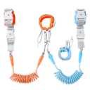 Dr.meter Anti Lost Wrist Link, 2 in 1 Upgrade Toddlers Safety Wristband Leash with Key & Lock, Dual Length 6.56ft Kids Walking Harness for Supermarket Mall Airport Amusement Park Zoo Travel