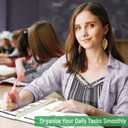 2026 Planner, Weekly and Monthly Planner for Women, January 2026 - December 2026, Hardcover 2026 Calendar Planner Book with Tabs, Inner Pocket, Spiral Bound, Perfect for Office Home School Supplies - A4 (8.5" x 11"), Racing Green