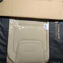 Coverado Car Seat Covers, Front Covers for Cars, Car Seat Cover Front Seats, Car Seat Protector Waterproof, Leather Car Seat Cushion, Universal Interior Covers Seat Protectors for Most Cars Beige
