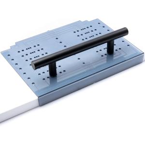 Ravinte Cabinet Handle Template Tool Drawer Knob Pull Drill Mounting for Hardware Guide 1 Pack (Multiple Align Sizes)