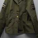 fun shack WW2 Army Girl Costume for Kids, Army Girls Halloween Outfit, Military Dress Up for Girls,XL