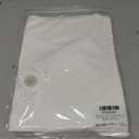 Girls Puff Sleeve Shirts 3D Flower Pearl Summer Tops Off White 13-14 Years