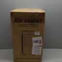 Portable Evaporative Air Cooler, Quiet Windowless Swamp Cooler with 4 Ice Packs, 2 Gallon Water Tank, Remote Control, 4 Modes & 3 Speeds, Oscillating Cooling Fan for Bedroom, Living Room and Office, 22'*12'*11'