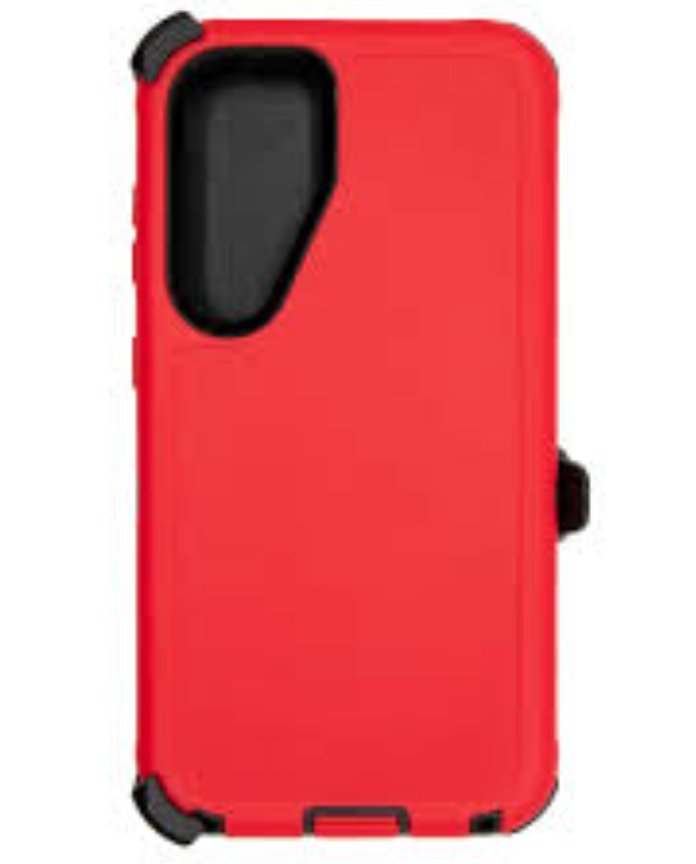 I-HONVA for Samsung Galaxy A17 5G Case/Galaxy A26 5G Case Shockproof Dust/Drop Proof 3-Layer Full Body Protection [Without Screen Protector] Rugged Heavy Duty Cover Case for Galaxy A17/A26,Red/Black