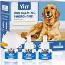 Therapet MD Dog Diffuser, Pheromone Diffuser for Dogs, Dog Pheromones Calming Diffuser, Relaxing Pheromone for Dogs Relief Stress Anxiety Fighting Scratching, 1 Diffuser 3 Refill(48ml)