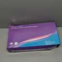 Gel Seat Cushion, Cooling Thick Big Breathable Honeycomb Design Absorbs Pressure Points Seat Cushion with Non-Slip Cover for Office Chair Home Cars Wheelchair (Black)