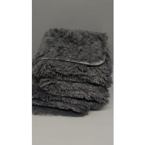 2x6 Machine Washable Runner Rugs for Hallway, Soft Fluffy Shaggy Bedside Rugs for Bedroom, Living Room, Indoor Floor Carpet for Kids Girls and Boys, Nursery Rooms, Home Decor Aesthetic, Grey