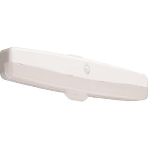 Lithonia Lighting 18 Inch LED Kitchen Light Fixture, Ceiling Flush Mount Lighting, Closet Light with Motion Sensor, 120 Volts, 14 Watts, Damp Listed, 925 Lumens, White (FMMCL 18 840 PIR M4)