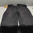 DFGIGT Mens Baggy Jeans Distressed Wide Leg Denim Pants Casual Loose Fit Trousers Streetwear , XXL Size, Black