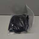 THE GYM PEOPLE Thick High Waist Capris Yoga Pants with Pockets, Tummy Control Workout Running Yoga Leggings for Women (Large, Black)