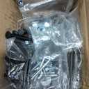 KNINE OUTDOORS AR500 Steel Target for Shooting Target Stand System Kit, 3/8" Thick 7"x 12" Silhouette Targets, 3/8" Thick 6" Gong Targets