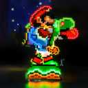 Upgraded Led Light Kit Compatible with Lego Super Mario World - Mario & Yoshi Building Set, Lights Decoration Compatible with Lego 71438 (Model Not Included)