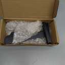 Mkono 8 Pack Shelf Brackets Black Heavy Duty Metal Hidden L Bracket for Shelves Support, Minimalistic Floating Shelf Bracket 6 Inch Rustic Industrial Wall Shelf Brackets