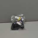 1 Pair Replacement Wheels 360 Swivel Suitcase Casters for Luggage Black (W293)