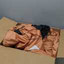 GUDELAK 16FT Giant Christmas Inflatables Gingerbread Man, Sitting Gingerbread Inflatable Christmas Decorations with LED Lights, Christmas Blow Up Yard Decorations for Yard Roof Garden Lawn Decorations