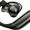 Bluetooth Headset,Wireless Bluetooth Earpiece Compatible with iPhone/Android Cell Phones,Auriculares Bluetooth Earpiece 28 Hrs Talking Time V5.3 Wireless Headset,Button Depress Version