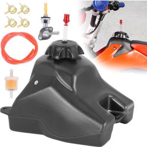 Gas Tank Fuel Tank Petrol with Cap for CRF50 XR50 50cc 70cc 90cc 110cc 125cc SSR TaoTao coolster Baja DR49 SDG 107 kazuma Thumpstar BSE Piranha Pitster Pro Roketa Atomik Pit Dirt Trail Bike