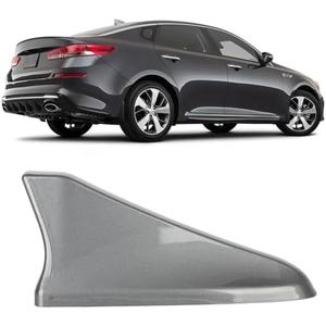 Car Shark Fin Antenna Cover, Shark Fin Roof Antenna Cover 96219 D5000EBQK Roof Antenna Aerial Shell Replacement for Sedan(Silver)