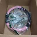 Cxtiy Steering Wheel Cover for Women Leather Universal Steering Wheel Covers for Car 15 inch (Pink)