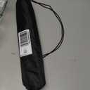 Tent Poles,Adjustable Portable Tent Poles-74.8" Sturdy and Durable Rustproof Thickened Iron Tent Stakes for Camping,Hiking,Van Awnings,Beach Awning Tent Accessory with Storage Bag-2 Pack (Black)