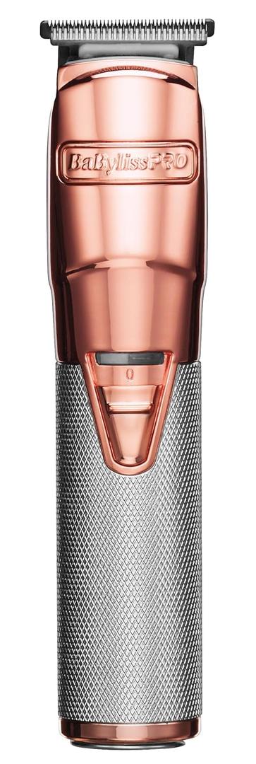 BaBylissPRO Professional Hair Trimmer, High torque brushless engine with lithium-ion battery, cord/cordless (Rosegold)