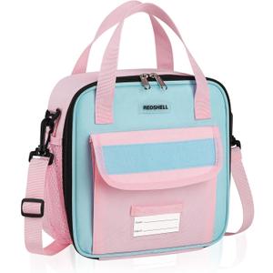 Lunch Box Kids, Large Insulated Lunch Bag Lunchbox for Girls, Pink