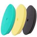 3pcs Polishing Pads for Orbital Sander, Orbital Buffing Pads Hook and Loop Foam Buffer Pad Set for Cutting, Compounding, Polishing and Waxing (5 inch) Almohadillas de pulido para lijadora Orbital