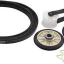 ApplianPar 4392065 Dryer Repair Kit with 341241 Belt 691366 Idler 349241t Drum Rollers For Whirlpool Kenmore Sears Kirkland Roper Dryer 279948 587636 80046 AP3131942