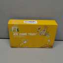 WIBIMEN Mini Ice Cube Trays, Small Tiny Round Pebble Crushed Nugget Ice Trays for Freezer with Lid - Chilling Drinks Coffee Juice(2 Pack/0.55In - Blue)