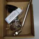 RX-1-36 Thermostat for Fryer 1/4" Mpt Stuff Box, 60125401 Thermostat for Deep Fryer Compatible with Pitco 60125401 fit for Royal Range 3113, Fryer Thermostat 200-400F